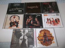 lot of 8 rap cd's 2pac easy e wu tang dmx gangster rap picture