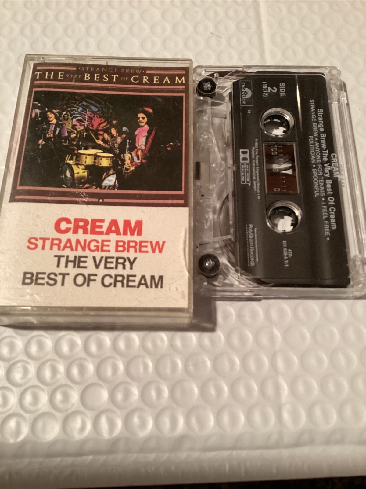 Cream Strange Brew The Very Best of Cream Cassette Tape Tested