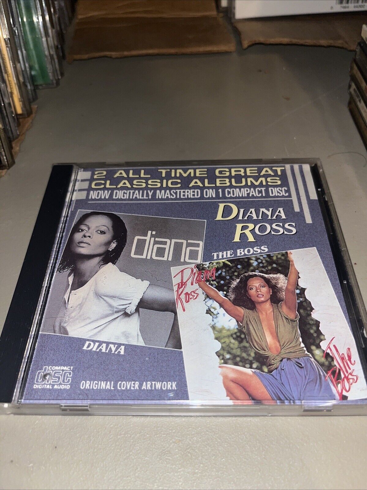 Diana Ross : Diana/Boss -  2 All Time Classic Albums - Audio CD