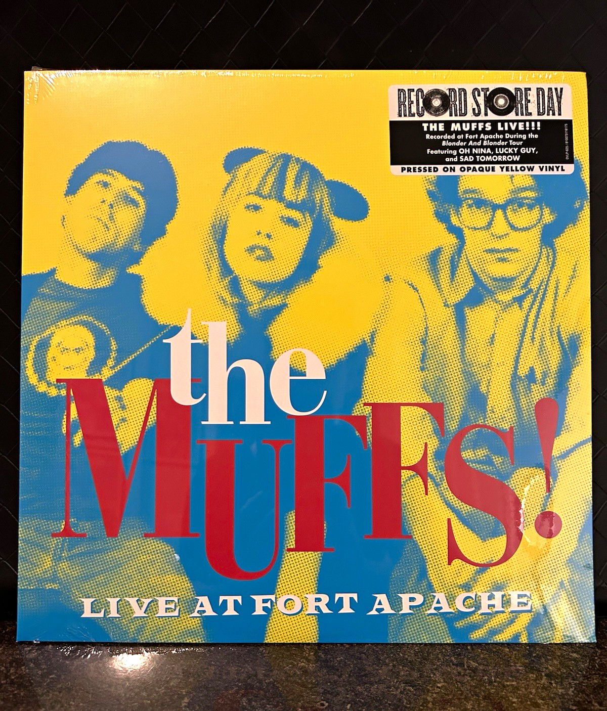 The Muffs Live At Fort Apache Yellow Vinyl LP Record Store Day Limited Edition