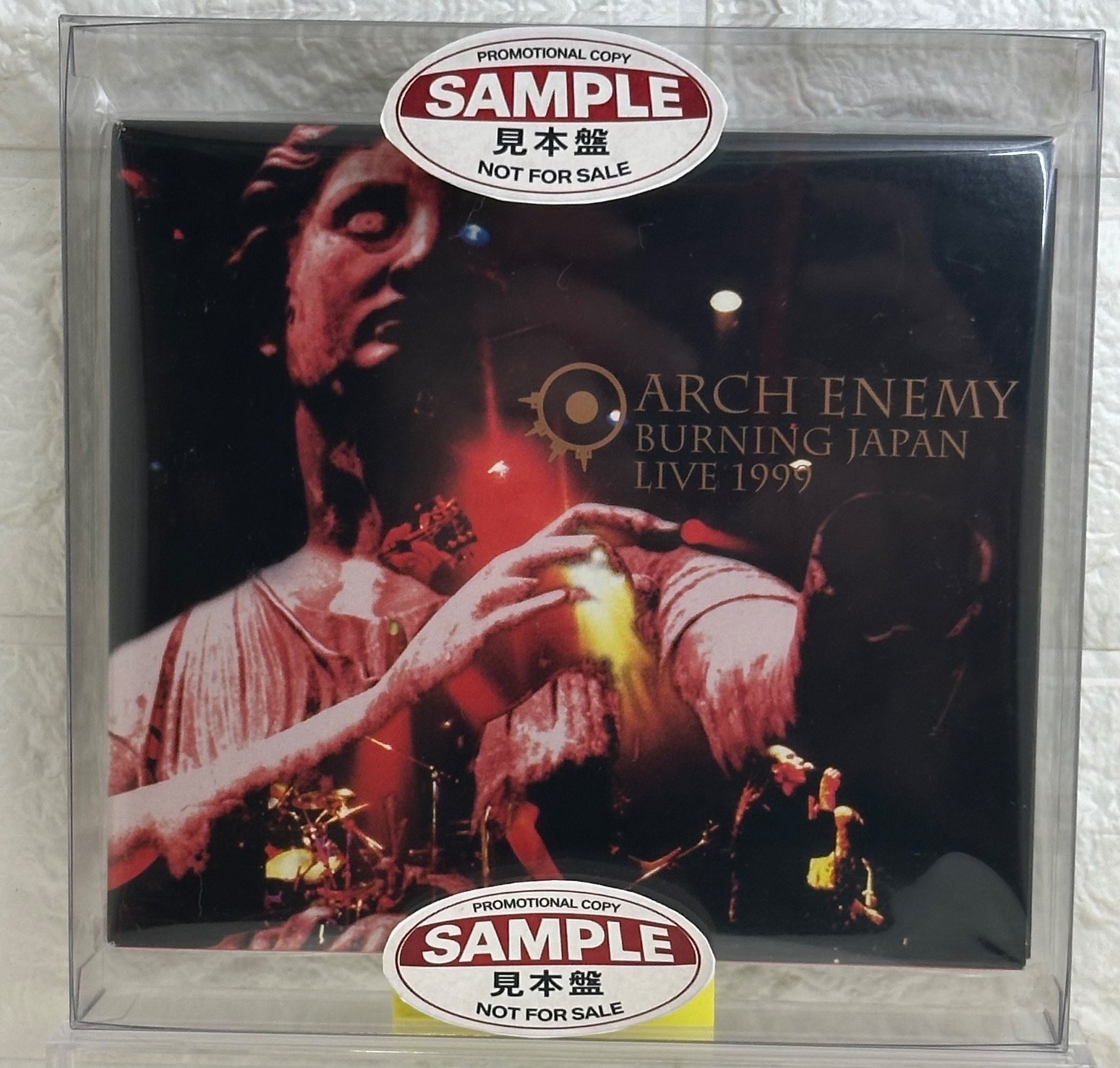 ARCH ENEMY – Burning Japan Live 1999 JAPAN PROMO CD TFCK-87217 見本盤 SAMPLE 1st