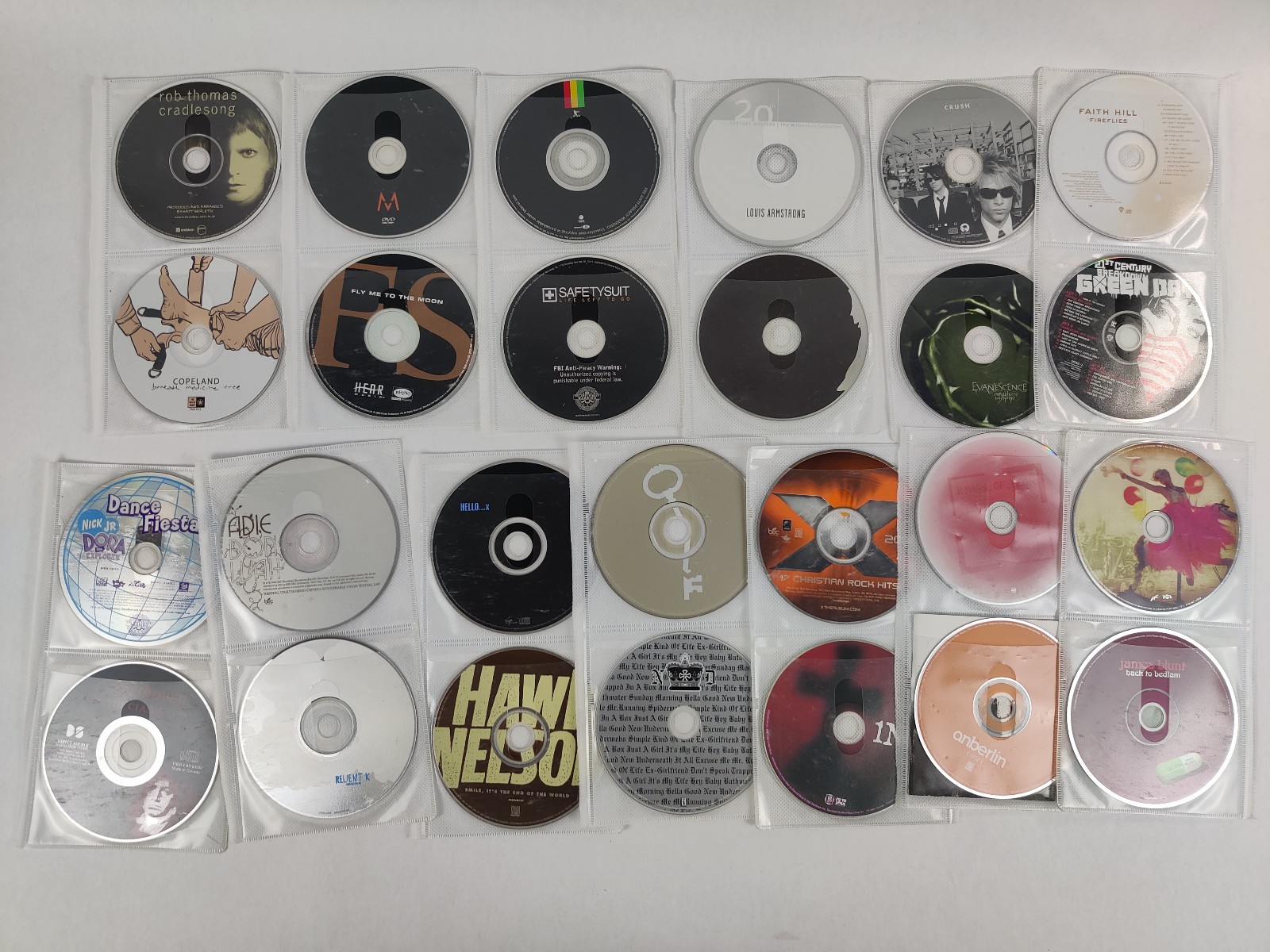 Lot Of 50 Loose CDs Various Rock, Pop, Soundtrack, Christian
