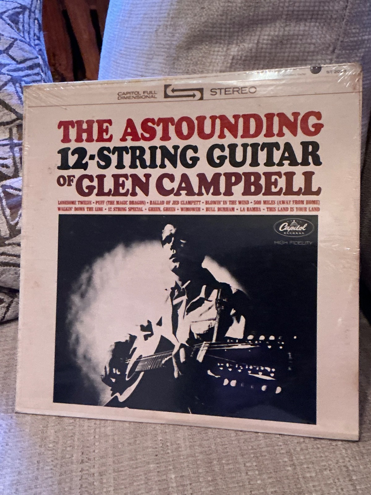 The Astounding 12-String Guitar Of Glen Campbell 1964 Capitol ST-2023T Vinyl-New