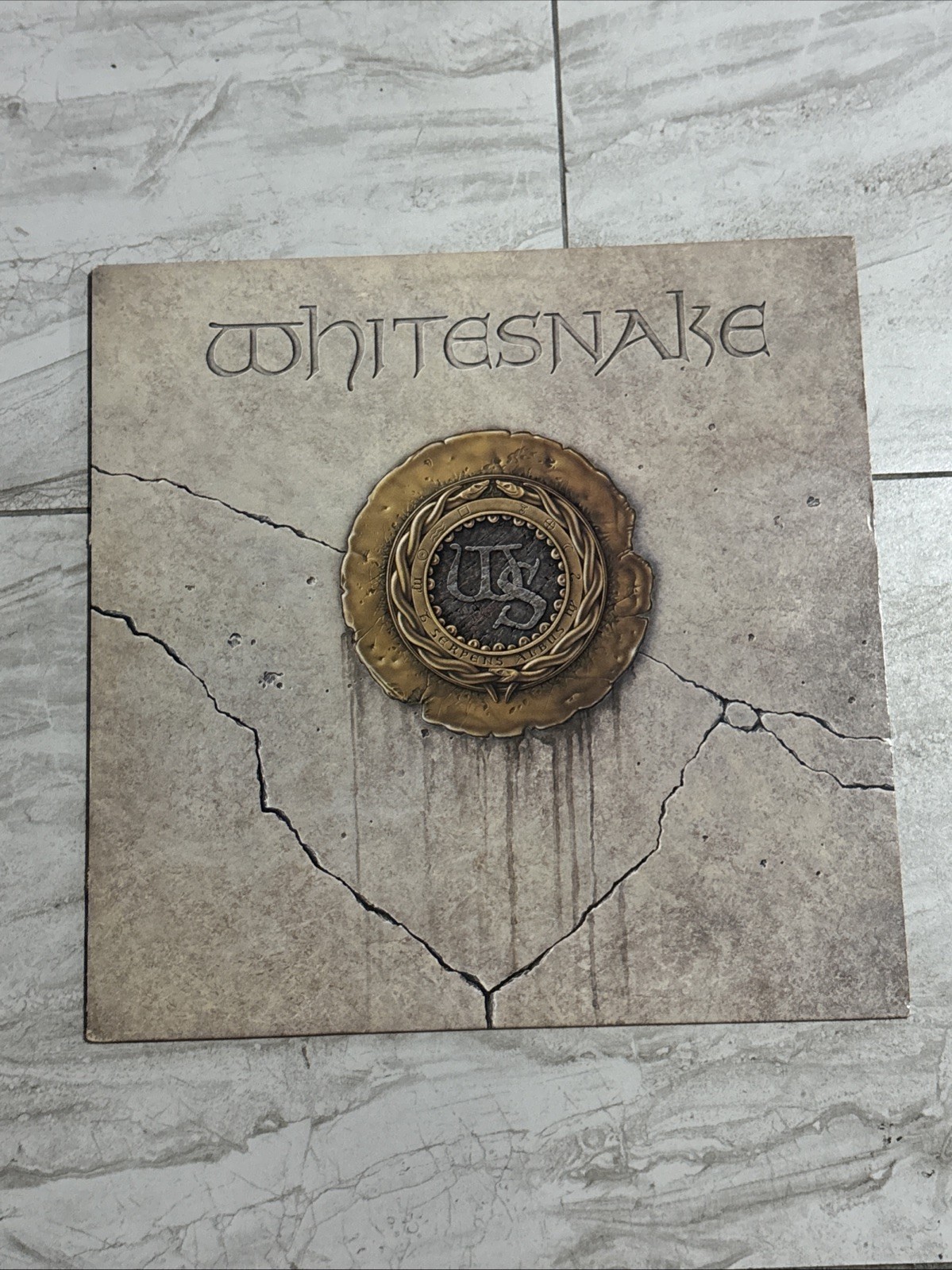 Whitesnake- Whitesnake LP Vinyl (1987) Geffen Records GHS-24099 DMM Is This Love