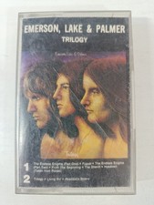 Emerson Lake & Palmer Trilogy (1972 Atlantic USA) Cassette VG Am picture