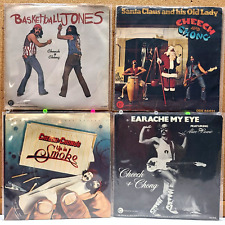 Cheech and Chong 45 rpm 7 inch vinyl lot of 4 Earache my Eye Up In Smoke #709 picture
