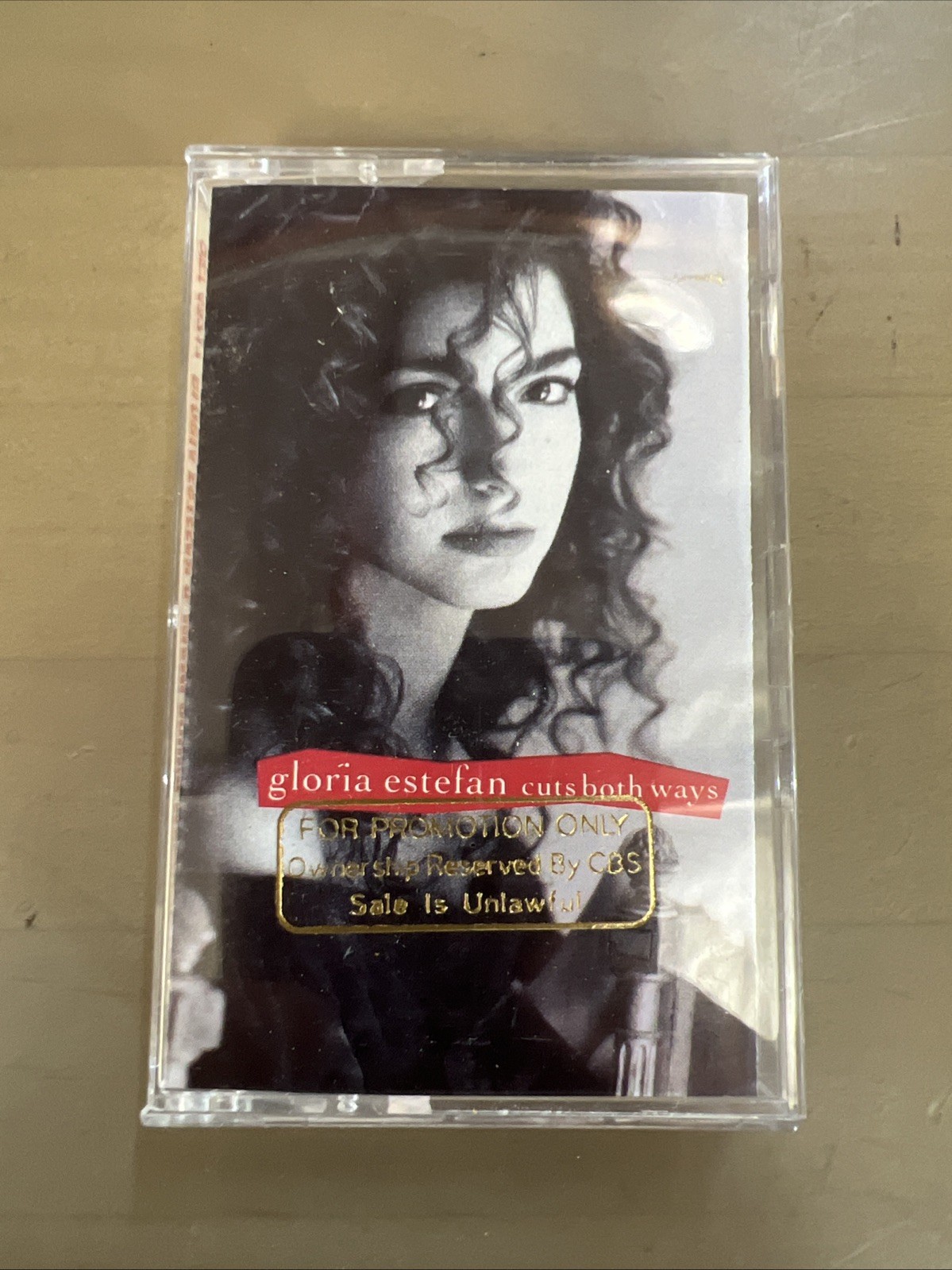Gloria Estefan - Cuts Both Ways Cassette. Promotional Only For Record Stores