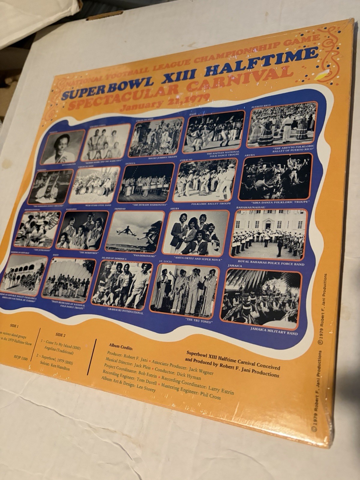 RARE NEW/SEALED VINYL LP - SUPER BOWL XIII HALFTIME SHOW (1979)