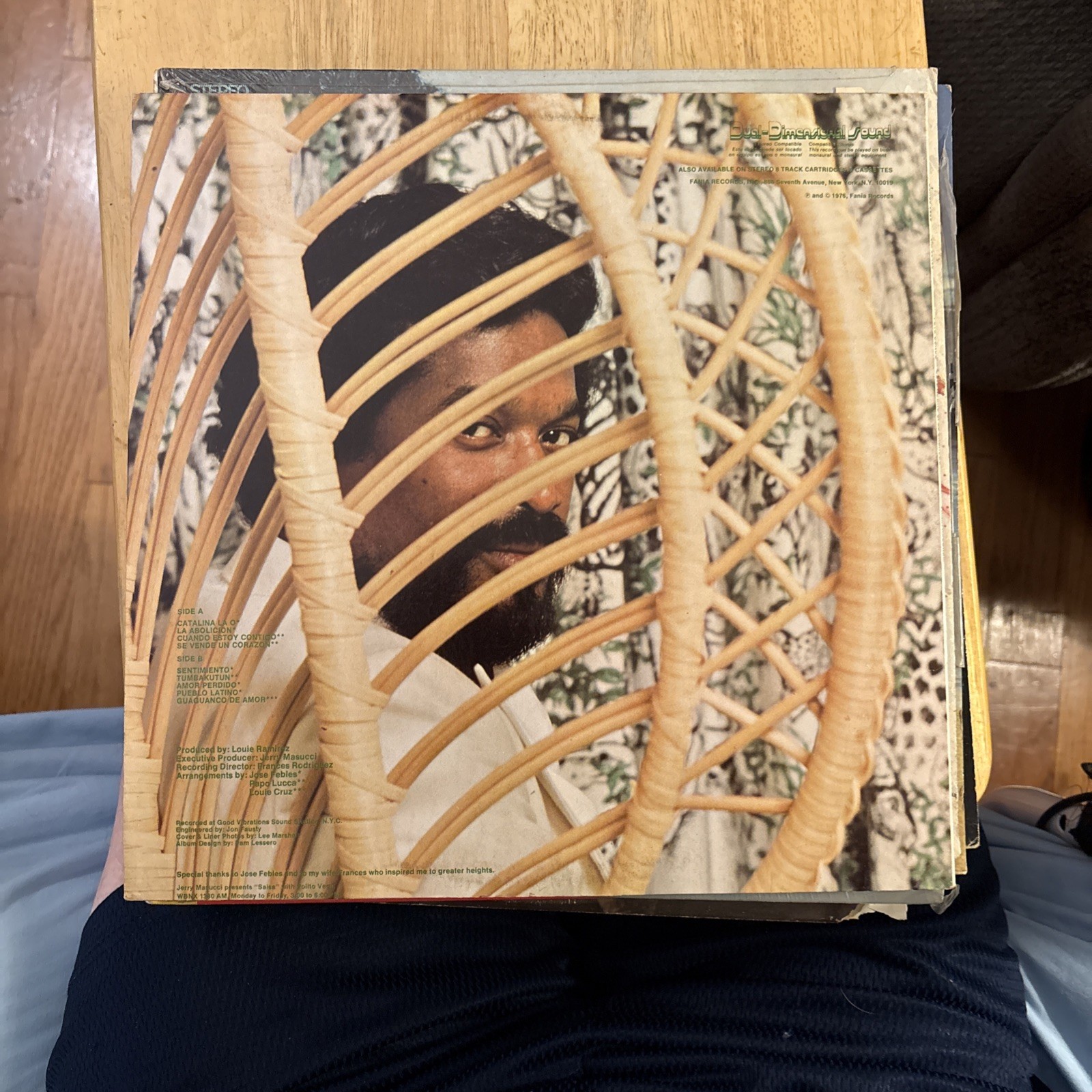 PETE CONDE RODRIGUEZ ESTE NEGRO SI ES SABROSO LP 1976 FANIA CATALINA LA O SALSA