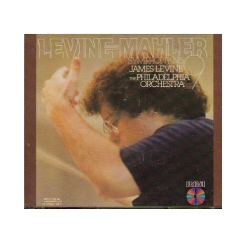 JAMES LEVINE CONDUCTS MAHLER SYMPHONY 9 Philadelphia Orchestra 2 DISCS CD