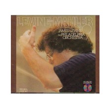 JAMES LEVINE CONDUCTS MAHLER SYMPHONY 9 Philadelphia Orchestra 2 DISCS CD picture