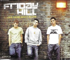 FRIDAY HILL more night Alone UNRELEASED & RADIO MIX CD single SEALED USA Seller picture