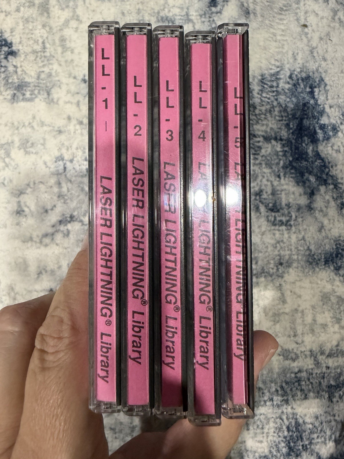 Century 21 Laser Lightning LL-1 thru LL-5 Rock Production Library 5 CD Set 1988