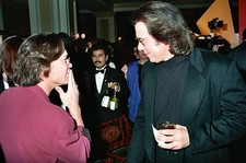 Eddie Van Halen John Larroquette at 1994 NBC TCA in Pasadena Calif- Old Photo picture
