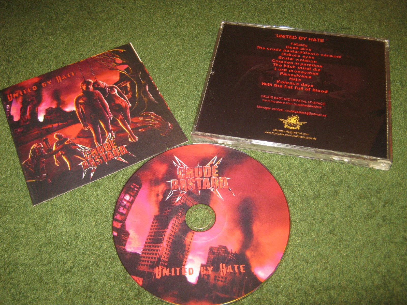 Crude Bastard [Chile] - United By Hate (cd)
