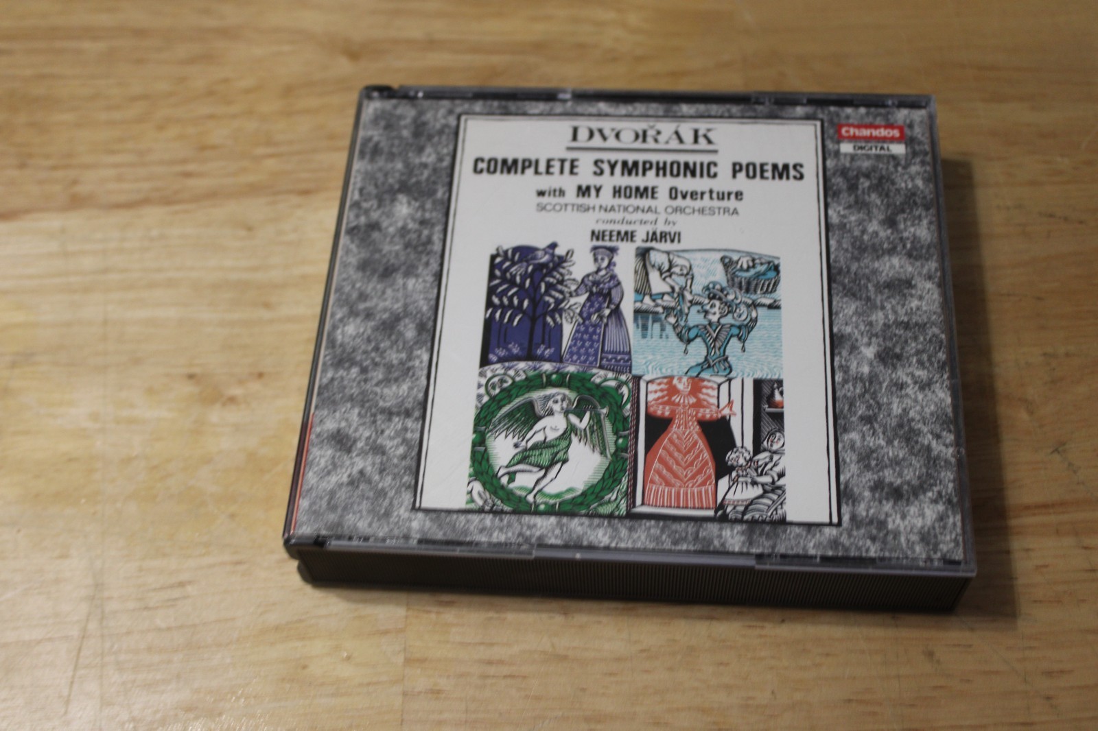 Dvorak Complete Symphonic Poems Socttish National Orch Jarvi 2cd