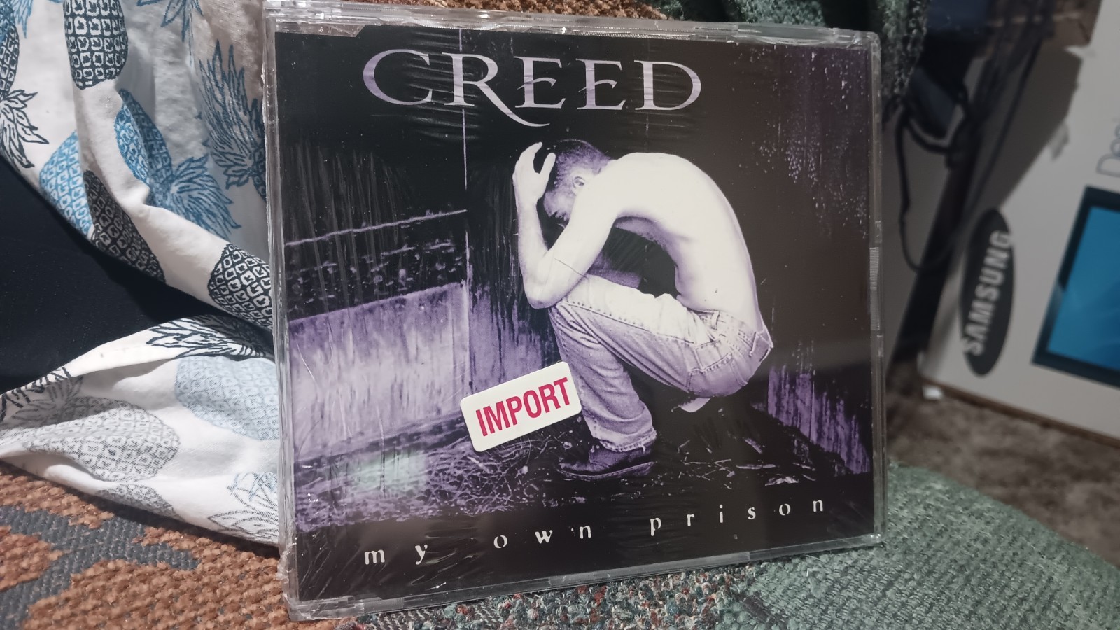 Creed - My Own Prison RARE IMPORT CD single w/ EXTRA CUTS. Hard To Find Sealed 