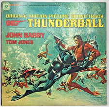 VTG 1965 James Bond 007 Thunderball Original Motion Picture Soundtrack Vinyl LP picture