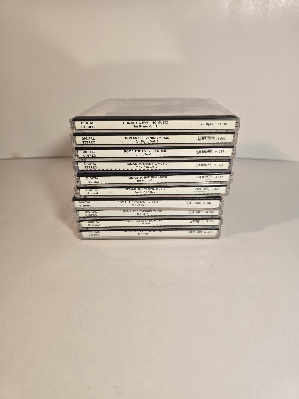 Romantic Evening Music (10-disc Box) (CD, Nov-1993, 10 Discs, Laserlight)