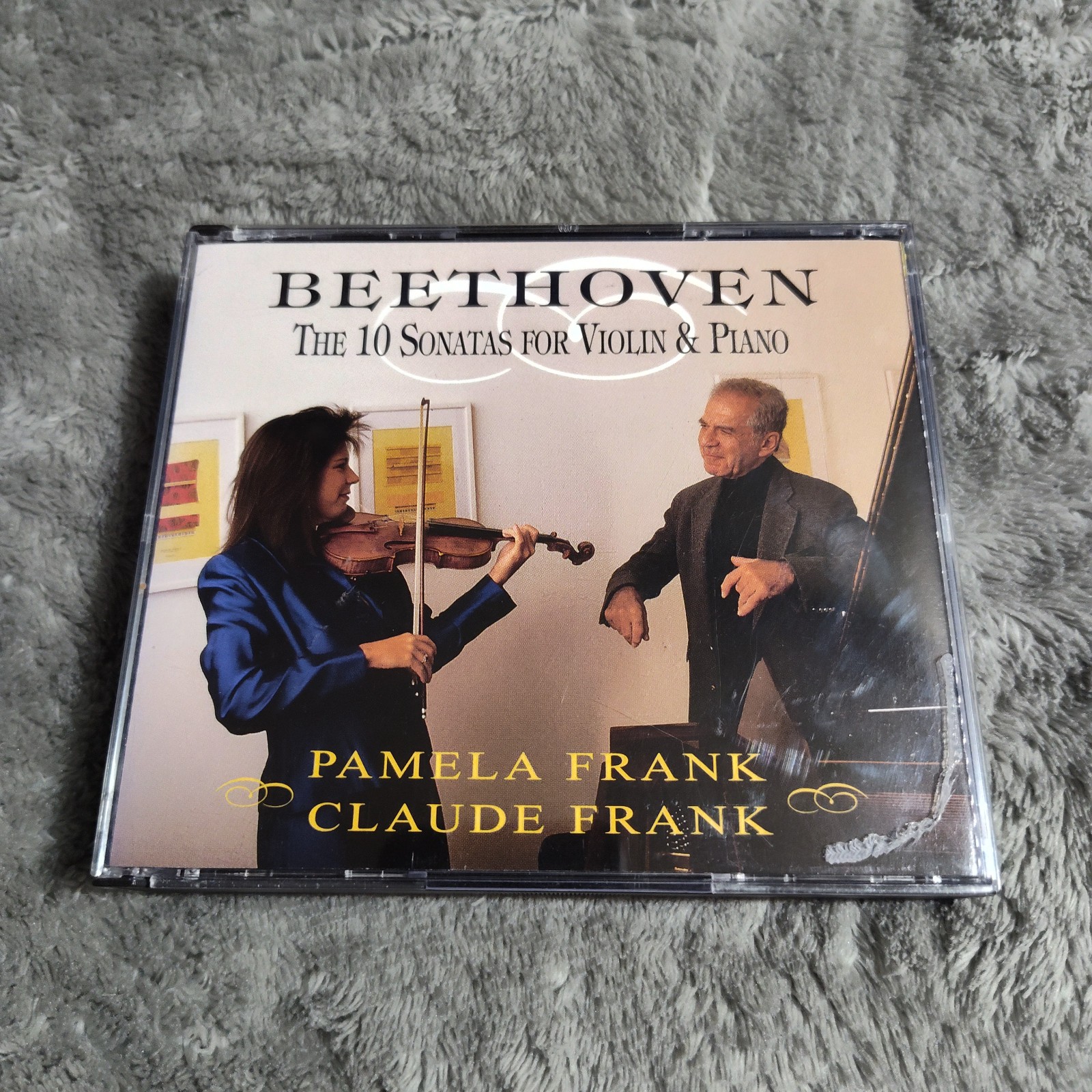 Beethoven: 10 Sonatas for Violin & Piano (CD, 4 Discs, MusicMasters)