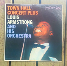 RCA Victor Louis Armstrong Town Hall Concert Plus LPM-1443 1957 LP 33 RPM picture