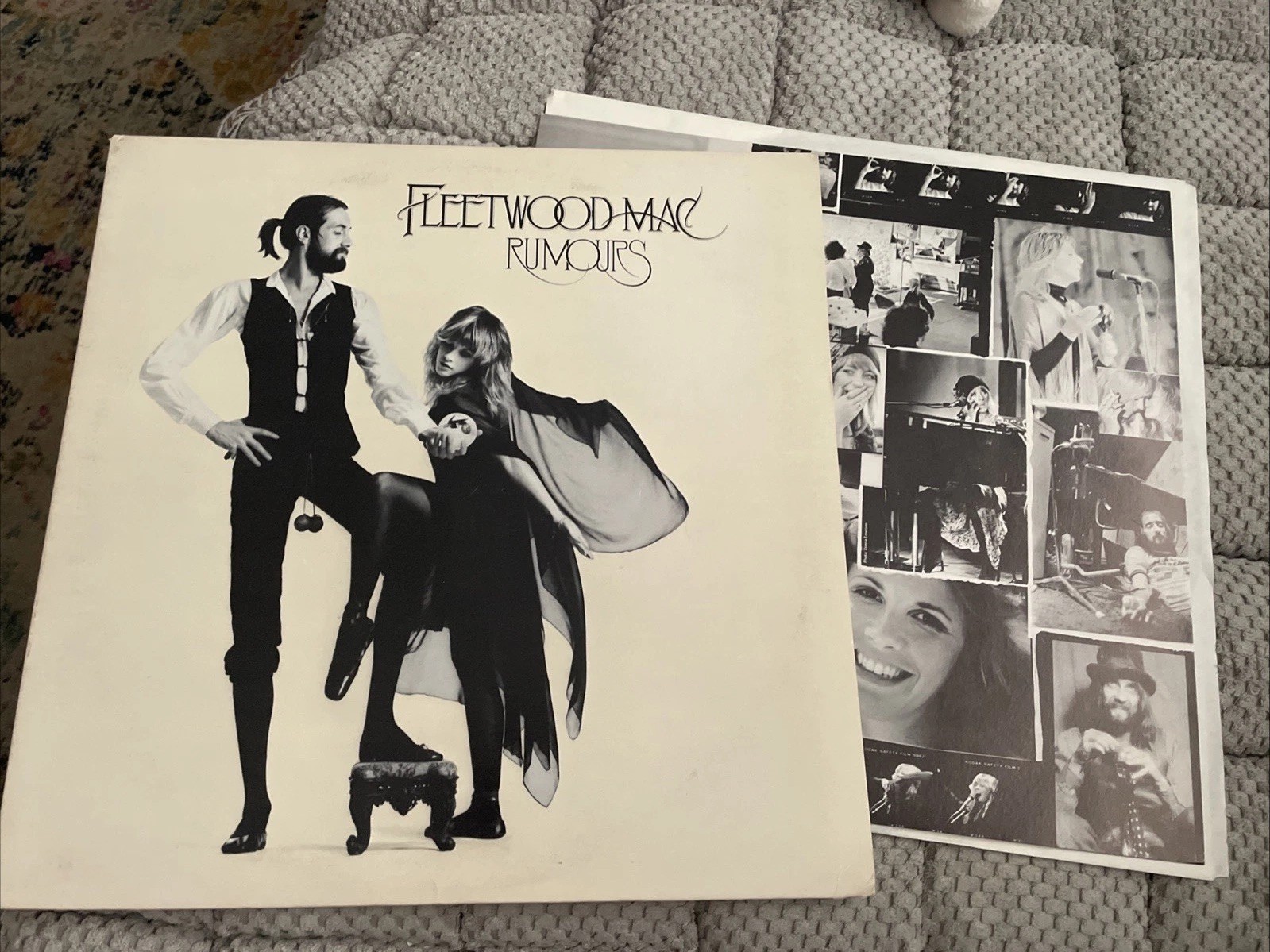 Fleetwood Mac Rumours Vinyl LP Warner Bros BSK 3010 1977 Printed Inner