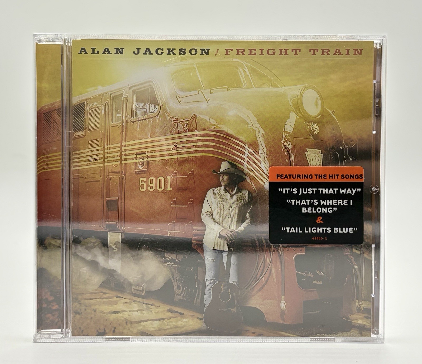 Alan Jackson Freight Train CD *New & Sealed* Album w/ Hype Sticker 12 Tracks