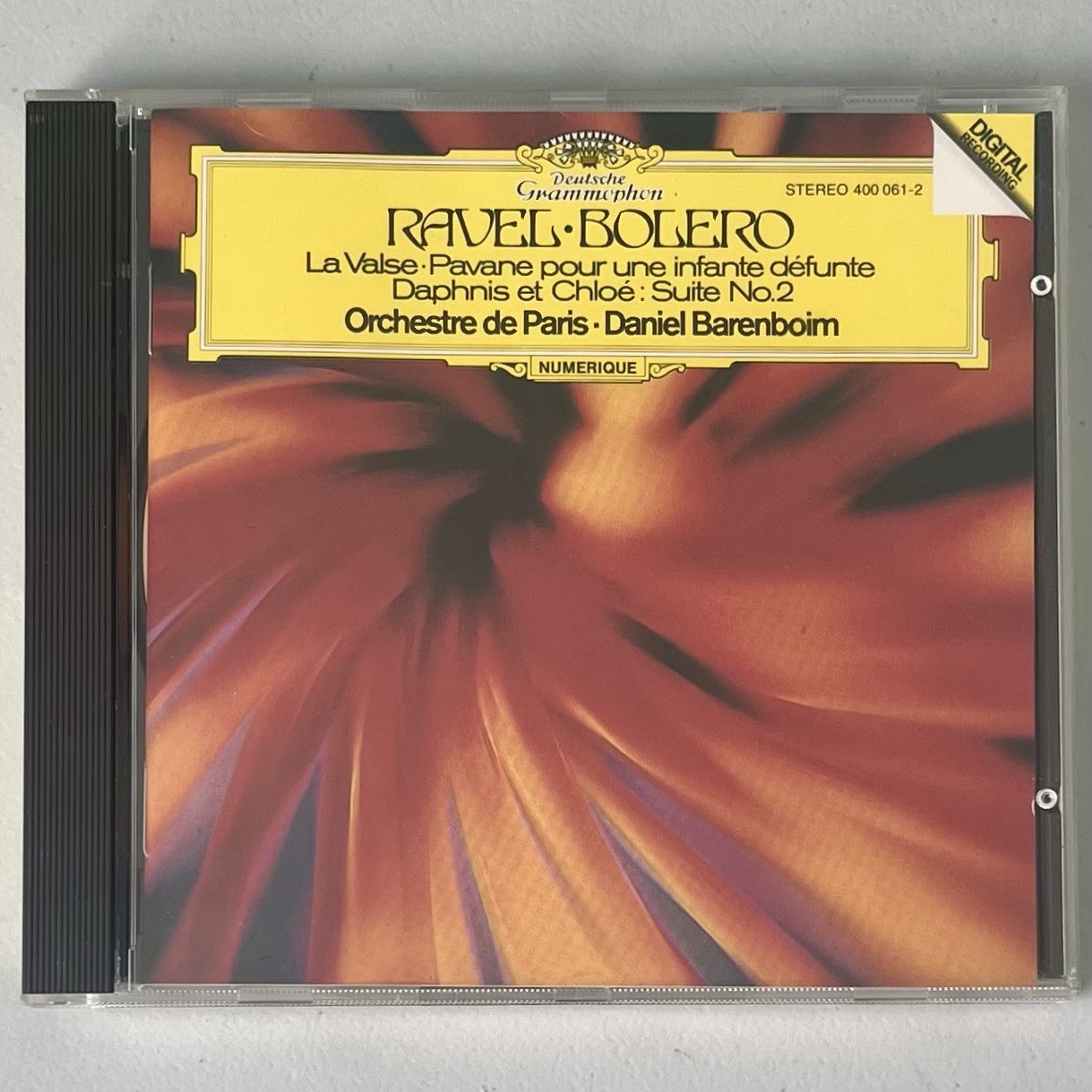 Ravel Bolero Orchestre de Paris Daniel Barenboim CD 1982 Maurice Ravel Polydor