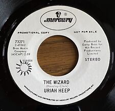 URIAH HEEP  The Wizard Why 45 RPM Promo (1971) Radio Station NM picture