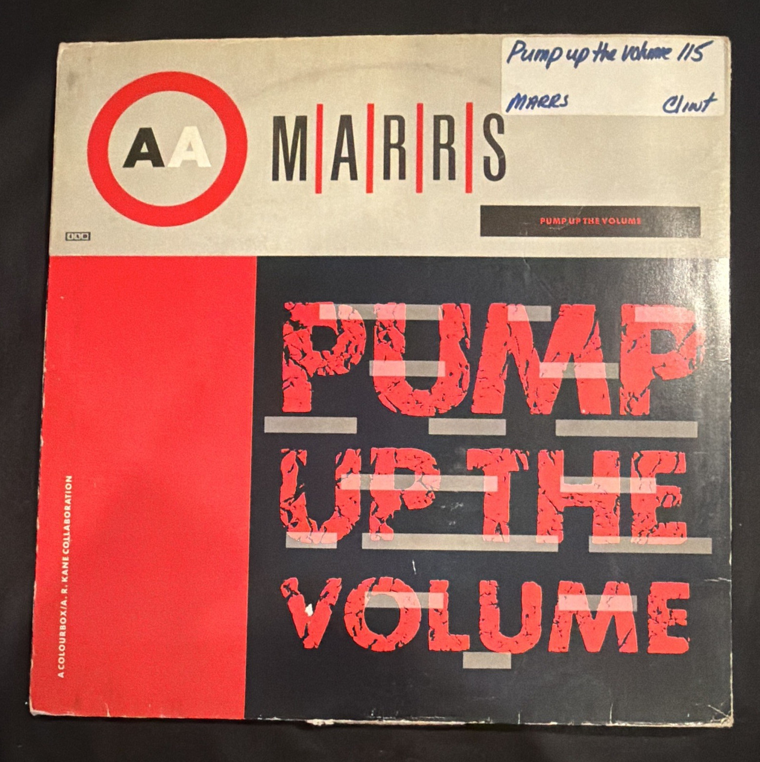 Vinyl M|A|R|R|S Pump Up The Volume 12\
