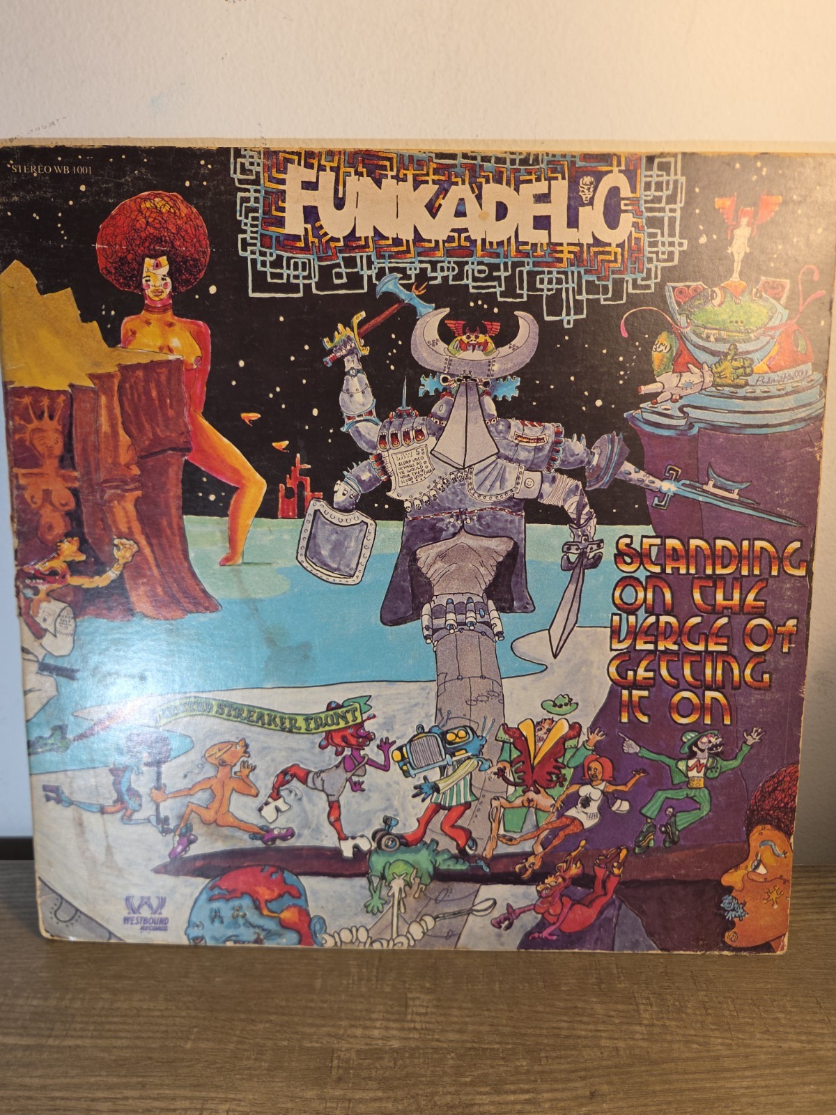 Funkadelic Standing On The Verge Of Getting It On 1974 Westbound WB-1001