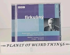 Firkuṣ̌ný CD, Mussorgsky Schubert Martinů Chopin Smetana, BBC Legends, 2008 GC picture