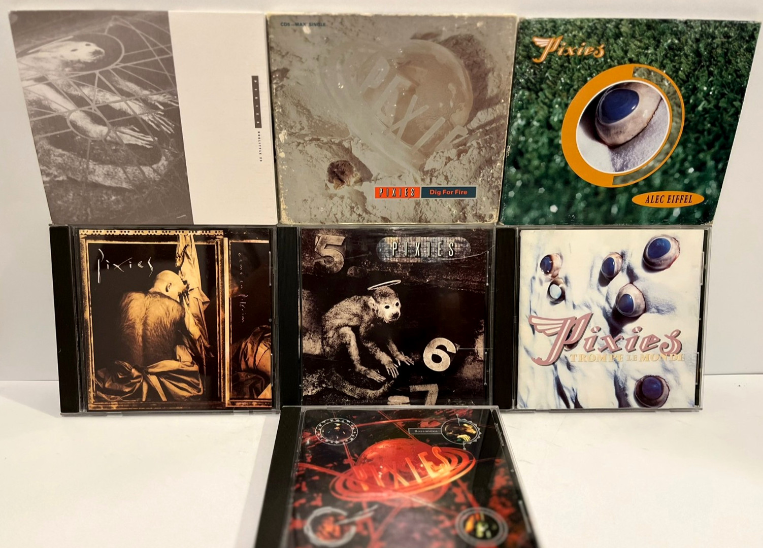 THE PIXIES Lot Of (7) (See Pics) - Compact Disc CD - EX