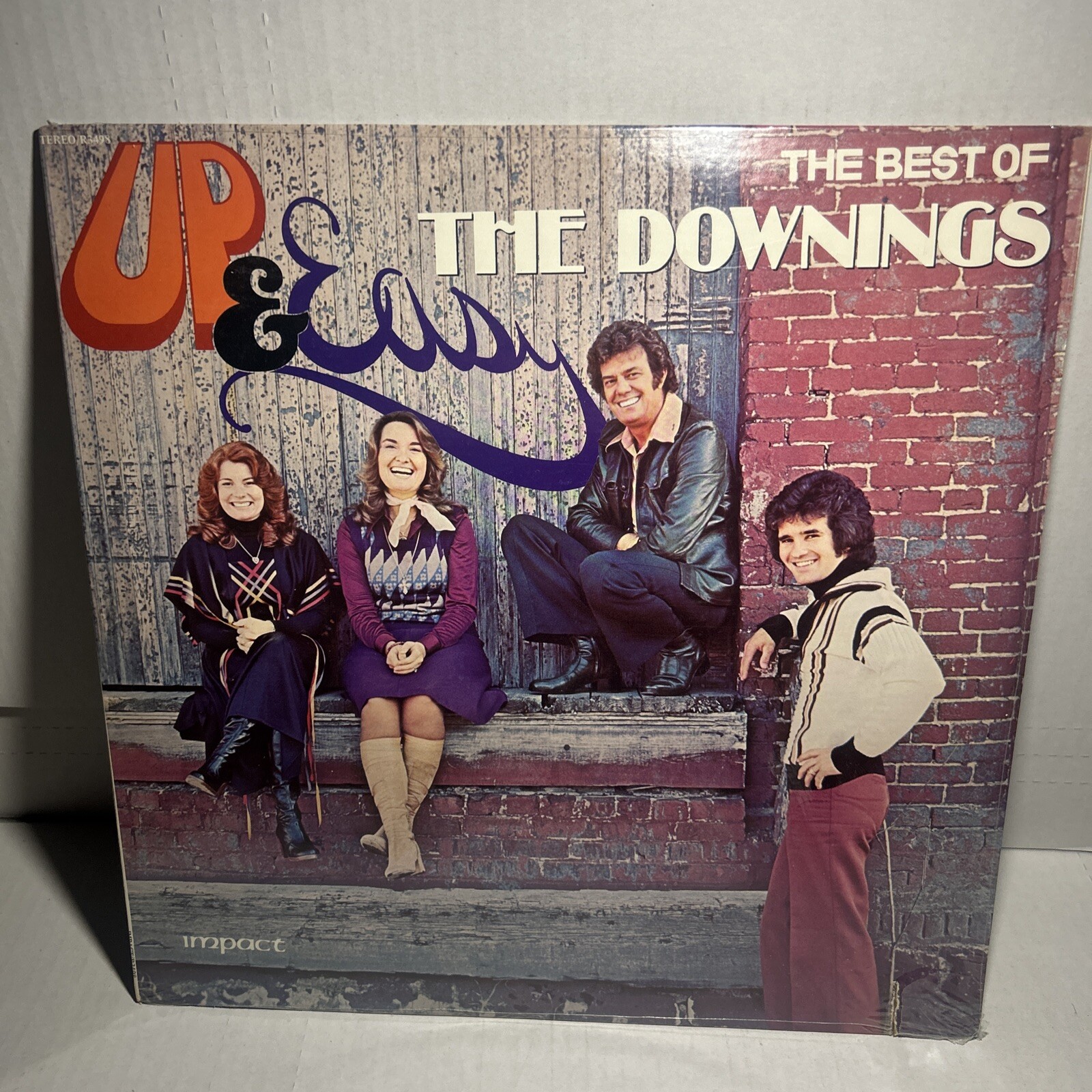 THE BEST OF THE DOWNINGS - UP & EASY - RARE 1977 STILL SEALED LP    
