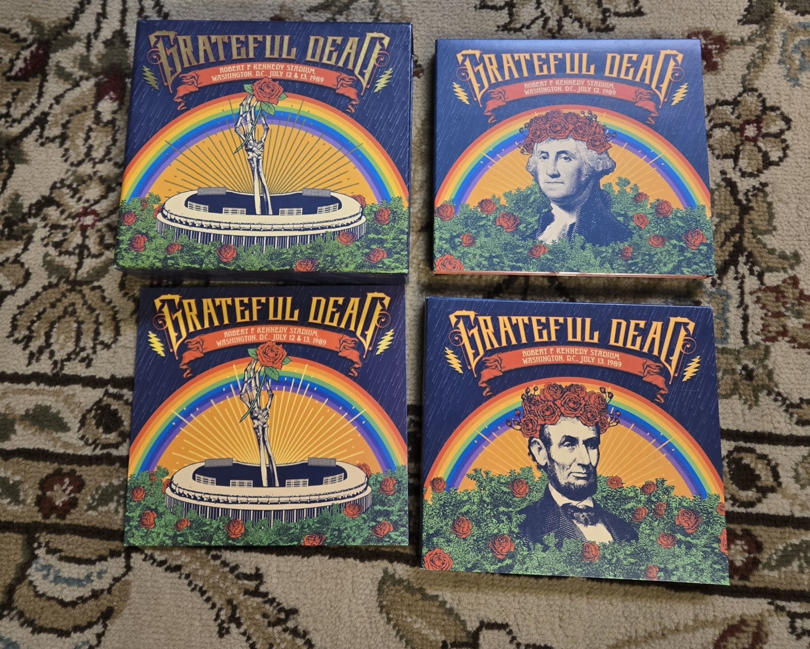 Grateful Dead 1989 Robert F Kennedy Stadium July 12 & 13 6 CD Set NEW SEALED RFK