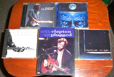 5 ERIC CLAPTON: UNPLUGGED DVD + 4 CDs CREAM of, SLOW HAND, PILGRIM, FROM CRADLE picture