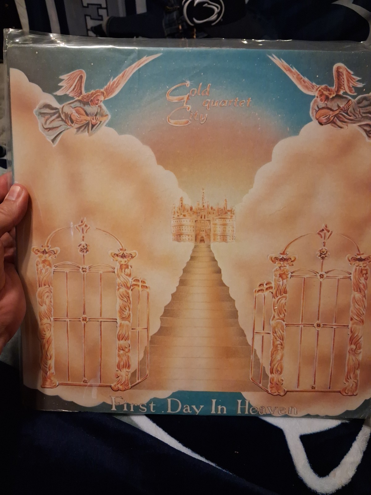 GOLD CITY RARE RARE FIRST DAY IN HEAVEN VINYL VG+.