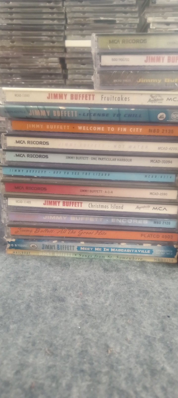 Jimmy Buffett Collection Of  18 Plus Others Cd\'S Lot. Some New And Sealed