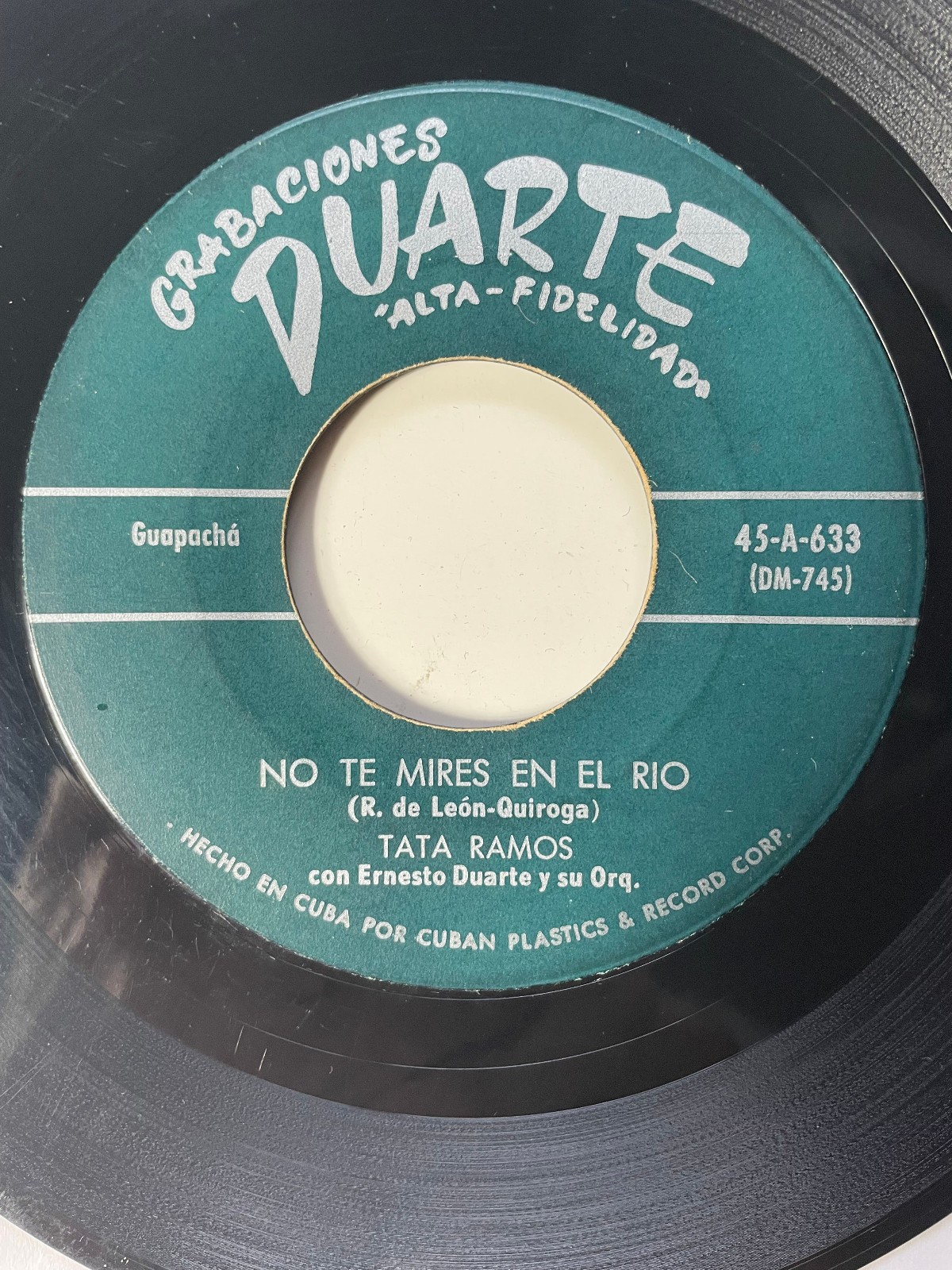 Tata Ramos Con Ernesto Duarte Y Su Orq. – No Te Mires En El Rio (Cuba) 45