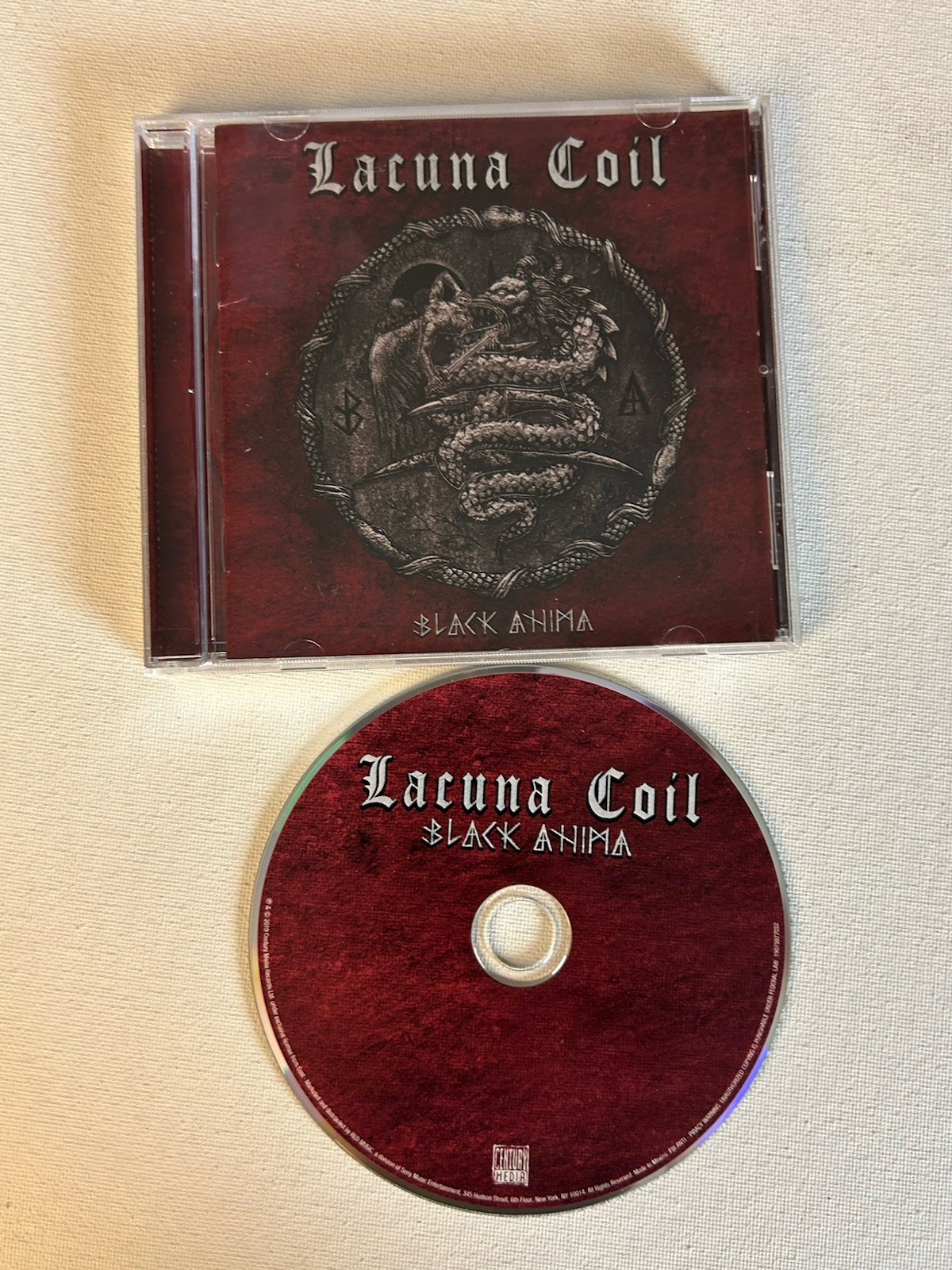 Lacuna Coil Black Anima CD 2019