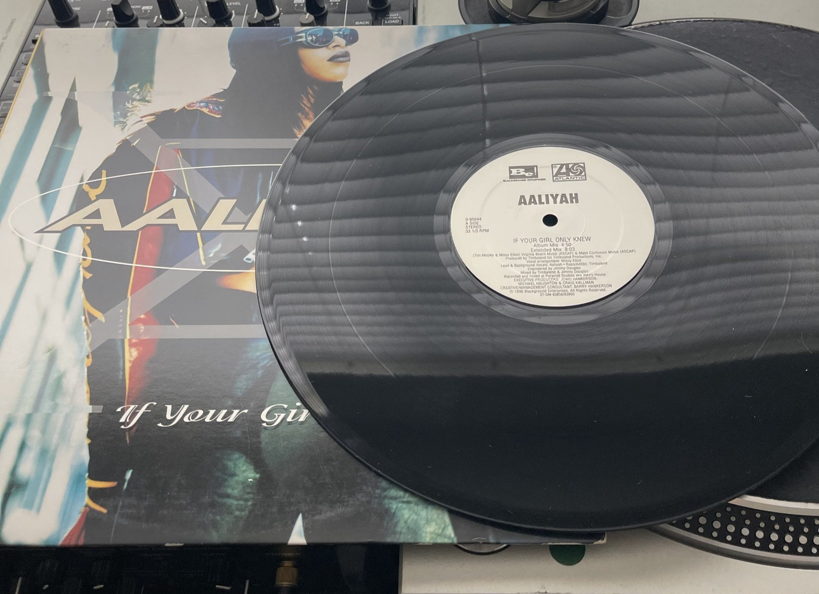 Aaliyah ‎– If Your Girl Only Knew OG 1996 Press 12