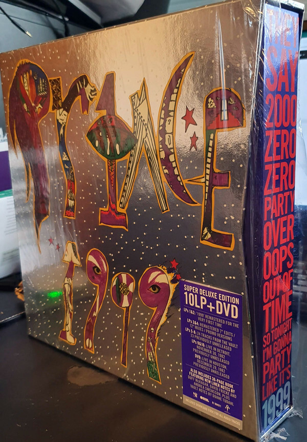 Prince 1999 Super Deluxe Edition 10 Vinyl LP and DVD Box Set MEGA RARE SEALED  	