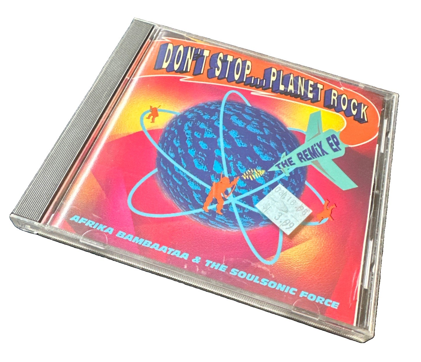 Afrika Bambaataa & Soulsonic Force Don\'t Stop Planet Rock CD EP Remixes 1992 