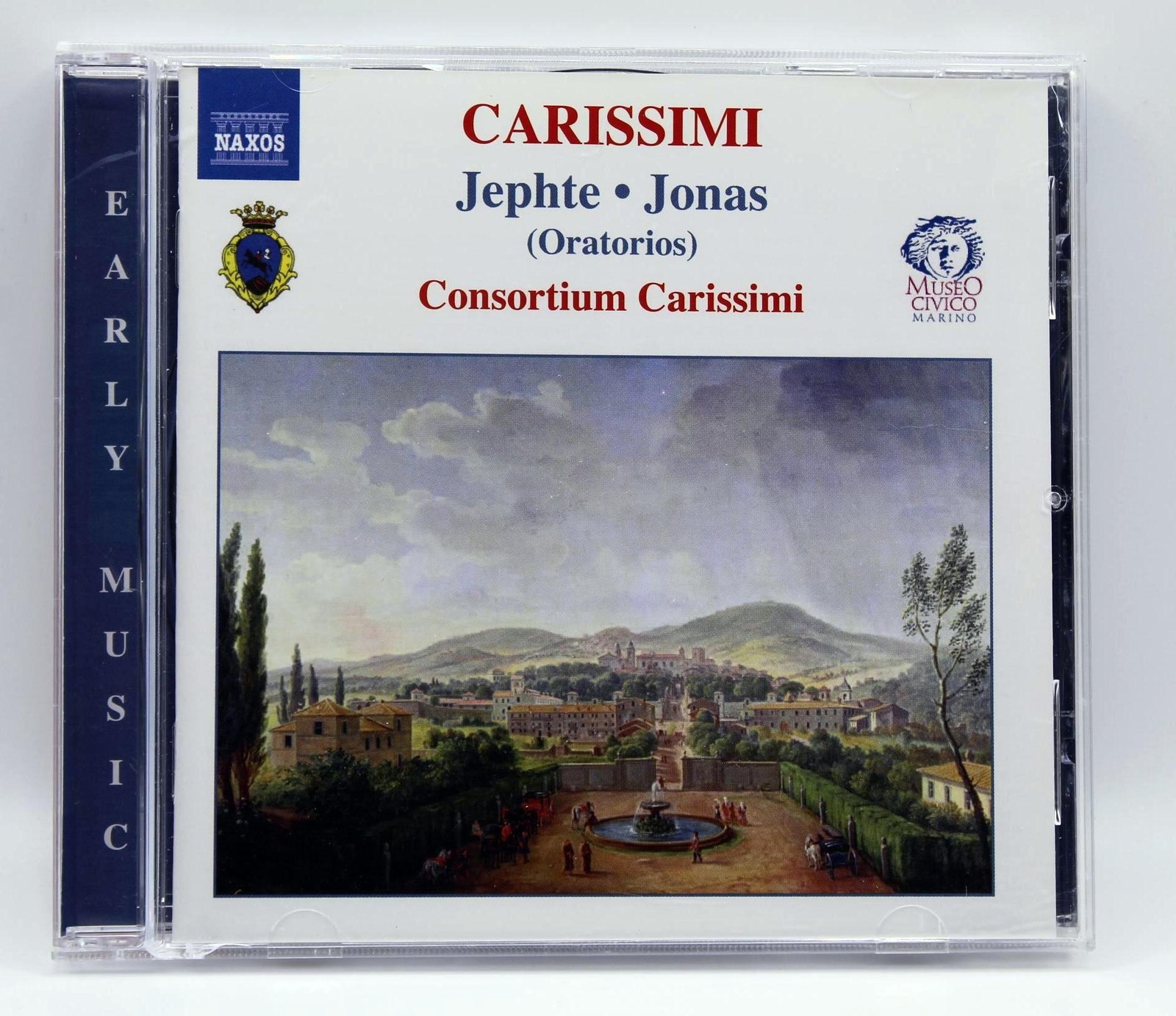 GIACOMO CARISSIMI Oratorios Jephte & Jonas Consortium Carissimi Classical CD