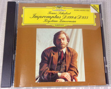 Franz Schubert: Impromptus 899 935 (CD, 1991, Deutsche Grammophon) Zimerman VG picture