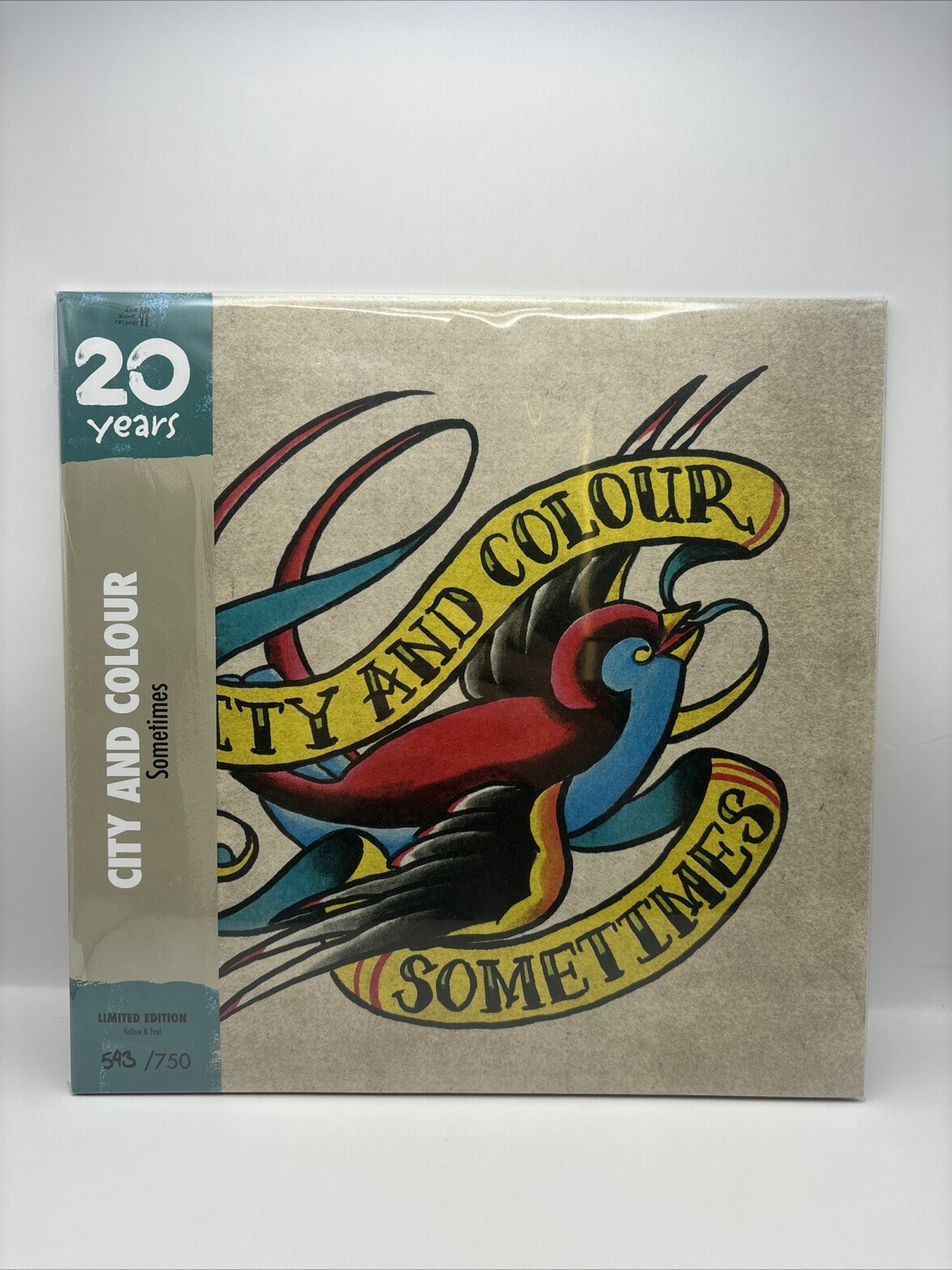 City and Colour Sometimes: 20th Anniversary Hand #/750 2x12