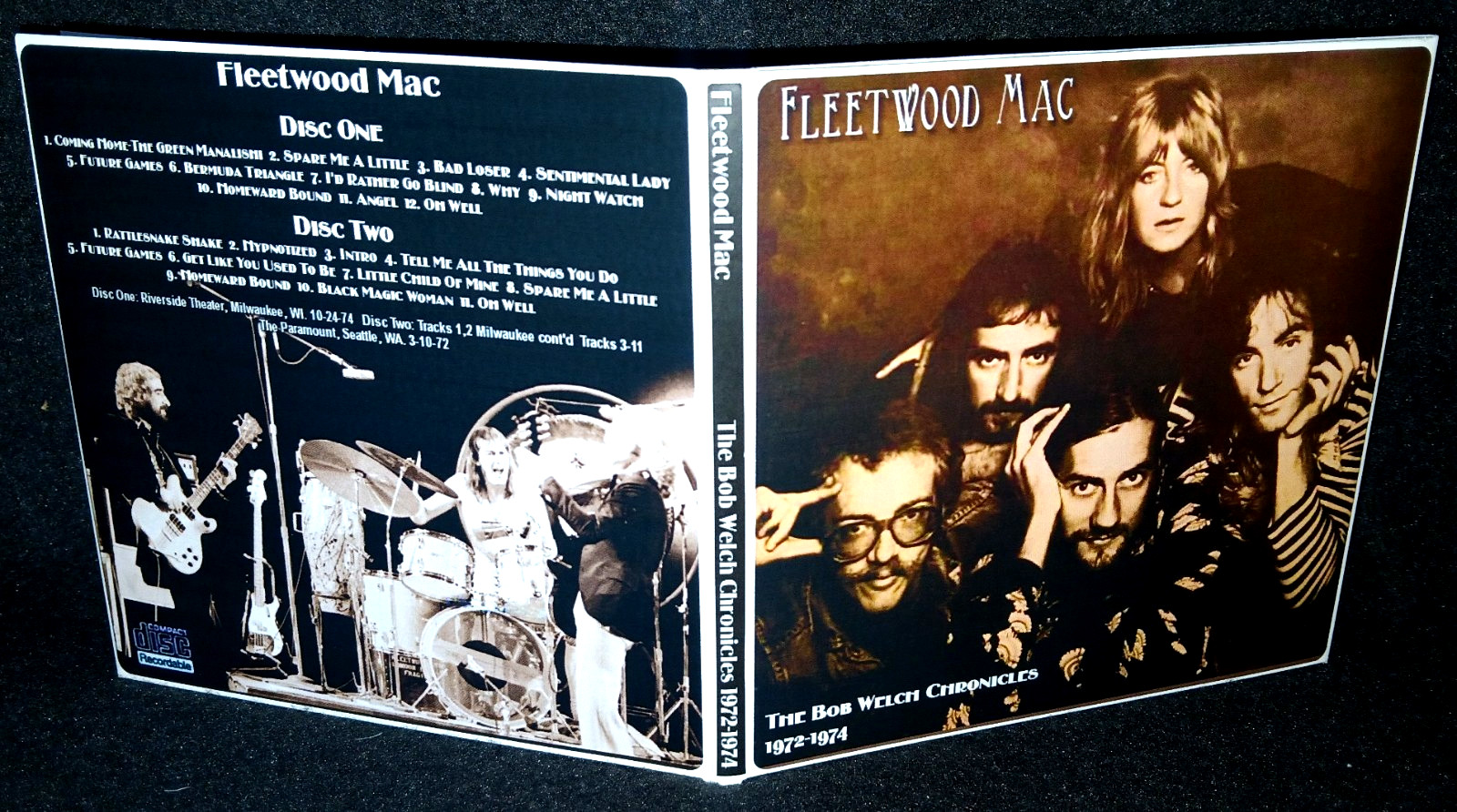 Fleetwood Mac The Bob Welch Chronicles 72-74 Gate Fold 2CD Package NEW