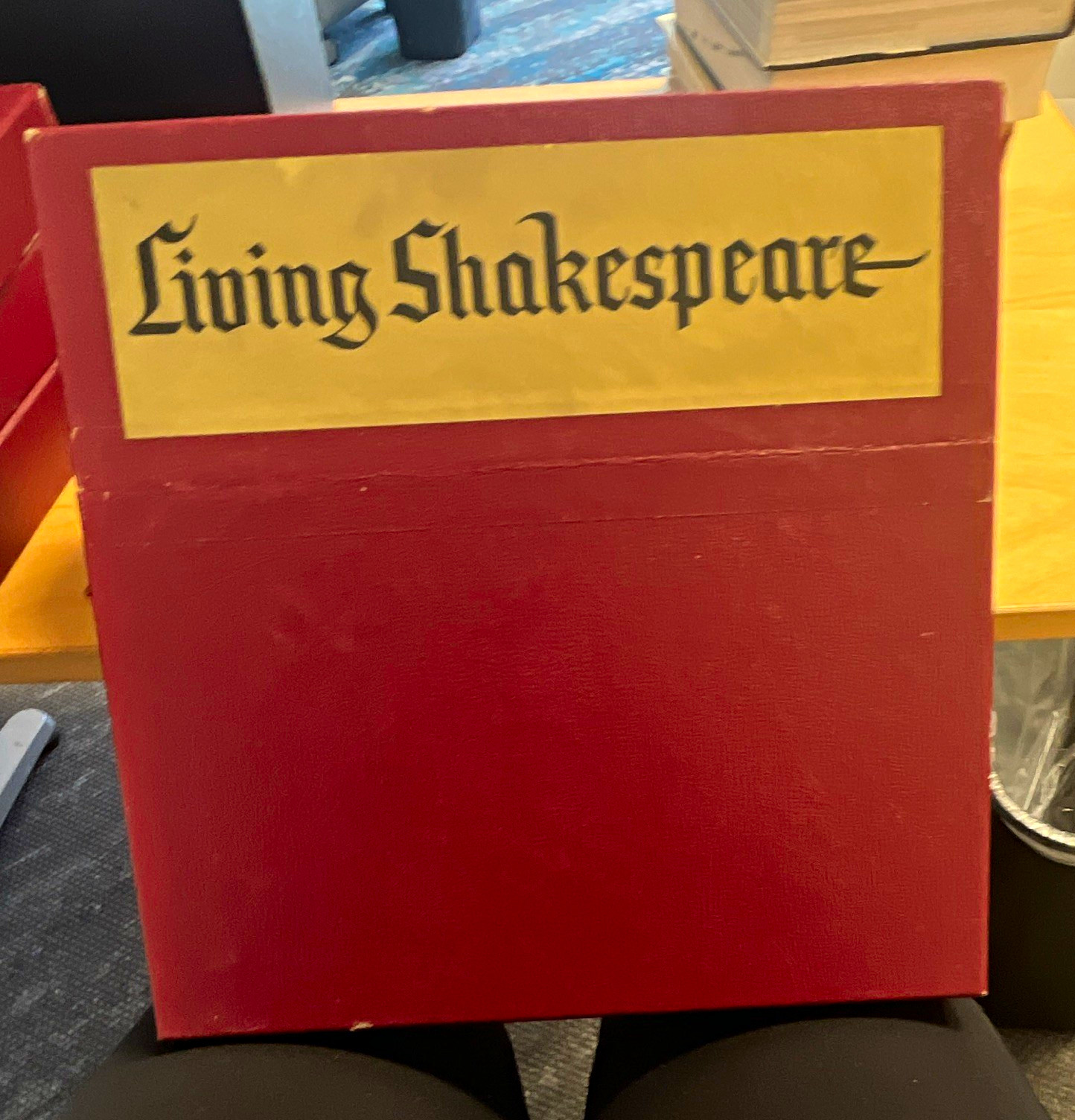 Living Shakespeare Spoken Word Record Box Set - William Shakespeare