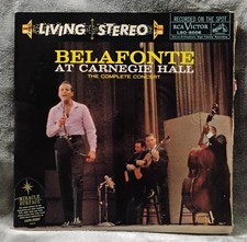 Belafonte At Carnegie Hall Vinyl Album Harry Belafonte picture