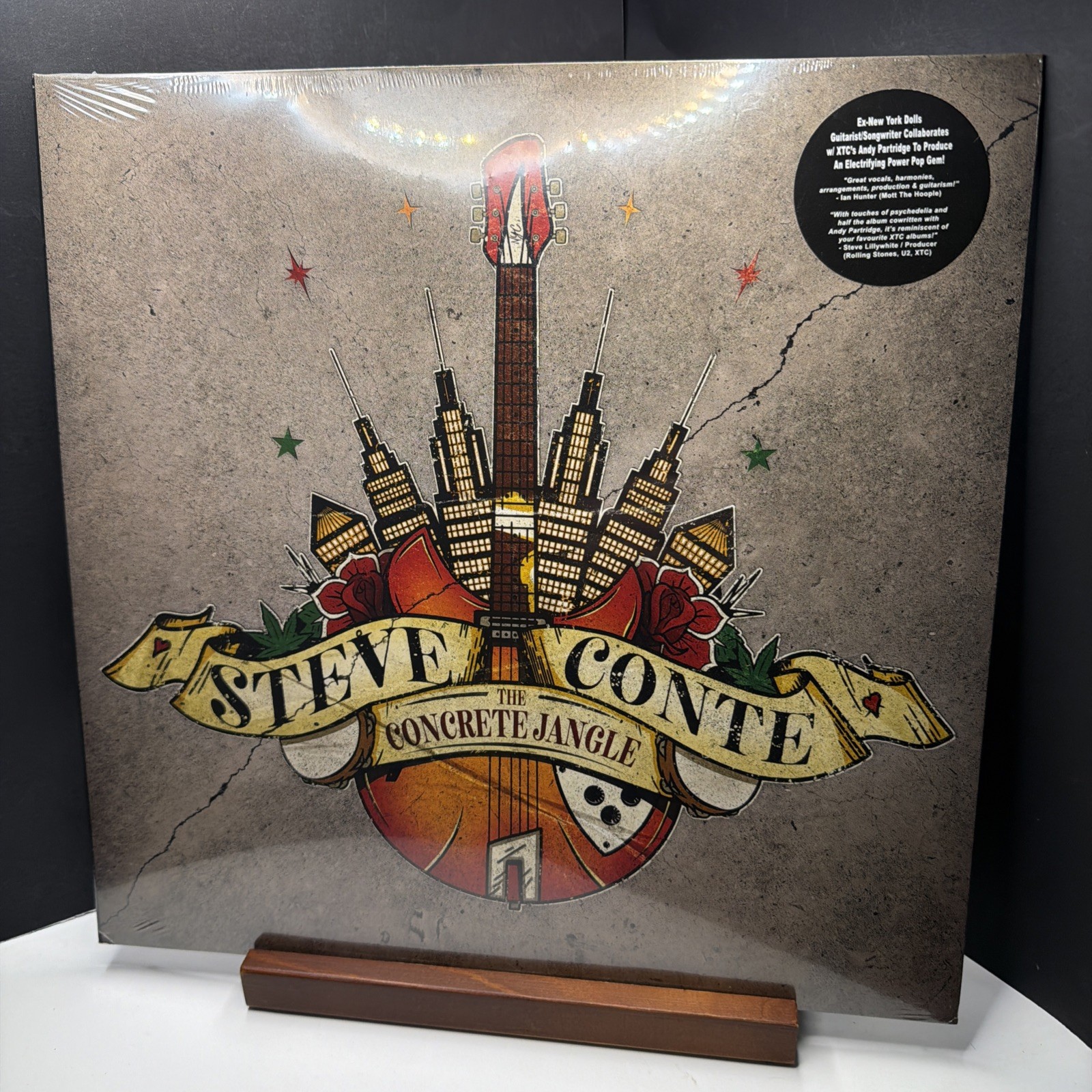 SEALED - Steve Conte – The Concrete Jangle - RSD - Orange Vinyl